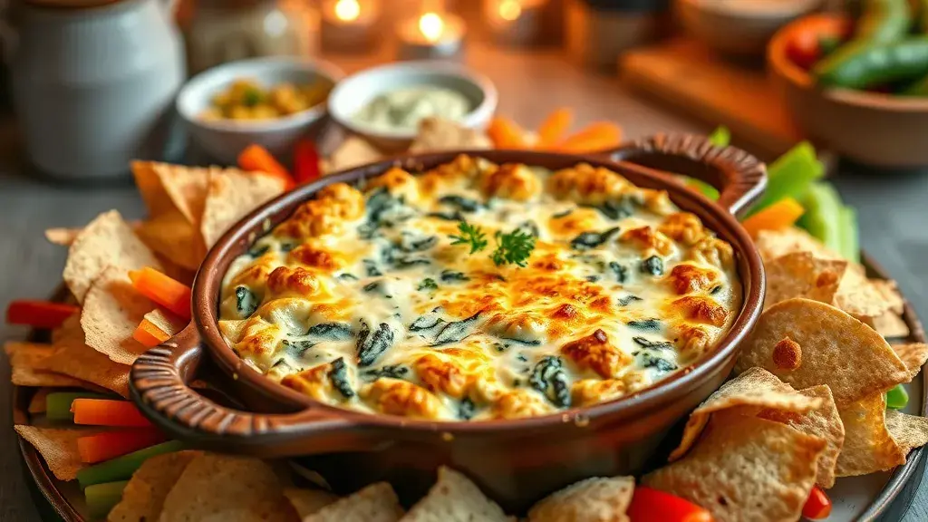 Creamy Spinach Artichoke Dip