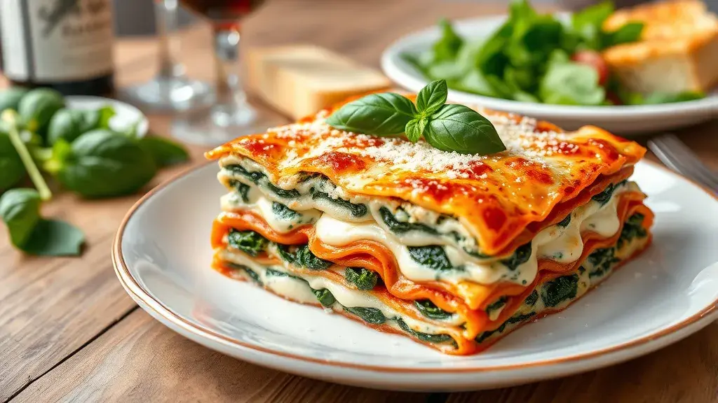 Spinach and Ricotta Lasagna